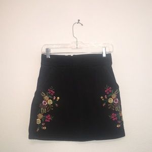 TOPSHOP Denim Skirt